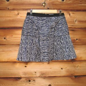 Rebecca Taylor Tweed Flounce Skirt